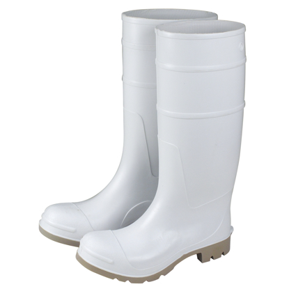 Picture of 16" White Over-The-Sock Boots - Size 9
