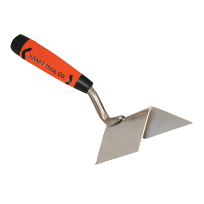 Picture of 4" x 1-1/2" Stainless Steel Outside Corner Trowel with ProForm® Handle