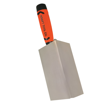 Picture of 4" x 1-1/2" Stainless Steel Inside Corner Trowel with ProForm® Handle