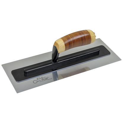 Picture of Elite Series Five Star™ 12" x 5" Opti-FLEX™ Stainless Steel Trowel with a Leather Handle