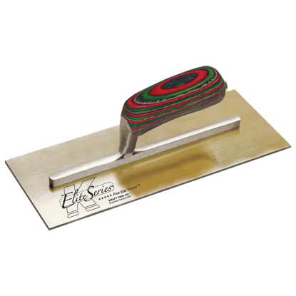 Picture of Elite Series Five Star™ 11" x 4-1/2" Golden Stainless Steel Plaster Trowel with Laminated Wood Handle