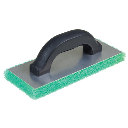 Picture of Hi-Craft® 10" x 4" x 3/4" Green Coarse Texture Float with Plastic Handle