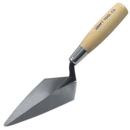 Picture of 5" x 2-1/2" Pointing Trowel with Wood Handle