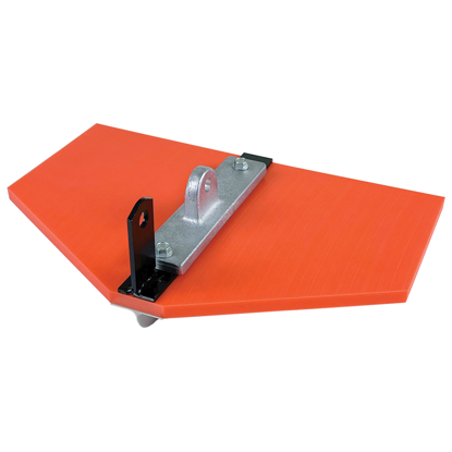 Picture of 8"x12"  1"D 1/4"R Orange Thunder® with KO-20™ Technology Angle Groover