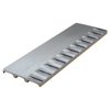 Picture of 36" x 8" Multi-Trac Bull Float Groover Blade - 1/2" Spacing