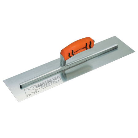 Picture of 24" x 4" Carbon Steel Cement Trowel with ProForm® Handle