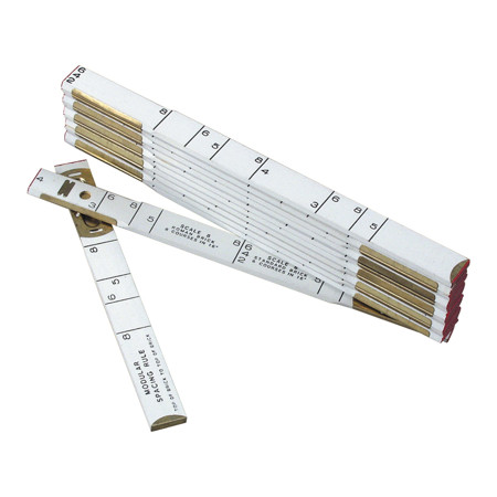 Picture of 6' Lufkin® Wood Modular Folding Rule