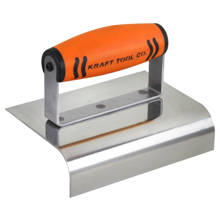 Picture of 6" x 4"  3/4"R Outside Curb & Sidewalk Tool with ProForm® Handle