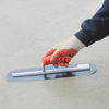 Picture of 12" x 4" Blue Steel Pool Trowel with a ProForm® Handle on a Long Shank