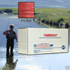 Picture of 10 lb. Red Amnesia Memory Free Fishing Line (Box of 10 spools)