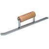 Picture of 20" x 1/2" Half Round Convex Sled Runner with Wood Handle