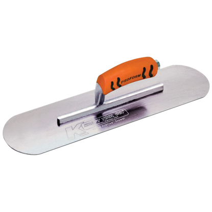 Picture of 14" x 4" Swedish Stainless Steel Pool Trowel with a ProForm® Handle on a Short Shank