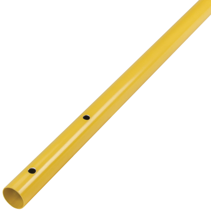 Picture of Gator Tools™ 8' Yellow Powder Coated Aluminum Swaged Button Handle - 1-3/8" Diameter