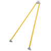 Picture of Gator Tools™ 20' x 2" x 4" Diamond XX™ Paving Float Kit with Bracket, Out Riggers, & 3 Handles