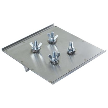 Picture of 8" x 8" 1/2"R, 7/8"D Stainless Steel Walking Groover without Bracket