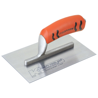 Picture of 8" x 5" Carbon Steel Midget Finishing Trowel with ProForm® Handle