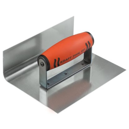 Picture of 6" x 6" 1/2"R Inside Curb & Sidewalk Tool with ProForm® Handle