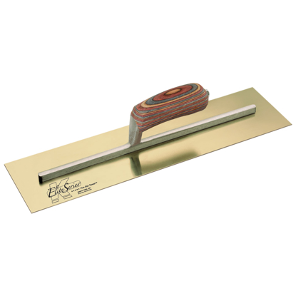Picture of Elite Series Five Star™ 14" x 5" Golden Stainless Steel Cement Trowel with Laminated Wood Handle