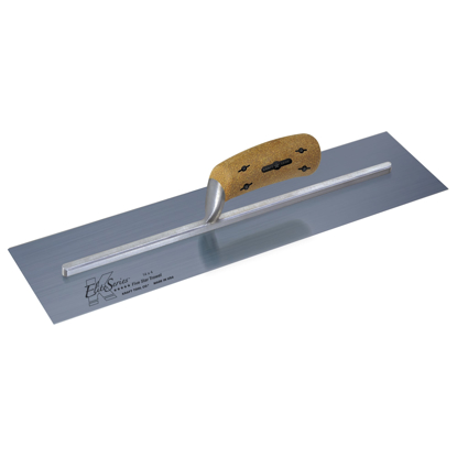 Picture of 18" x 4" Elite Series Five Star™ Blue Steel Cement Trowel with Cork Handle