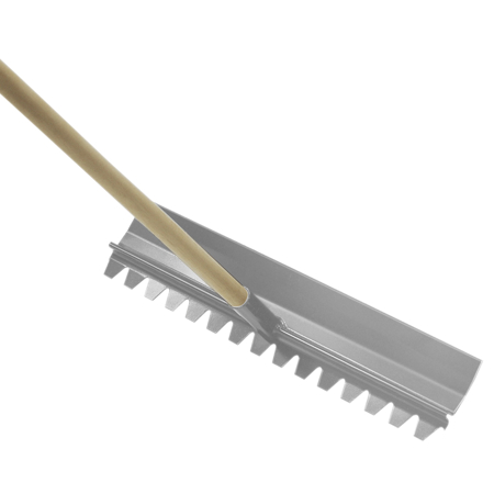 Picture of 19-1/2" x 4" Magnesium Concrete Rake