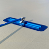 Picture of 36" Big "D" Flat End Blue Steel Float with EZY-Tilt® II Bracket