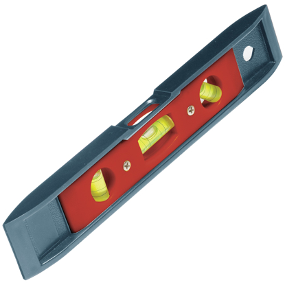 Picture of 9” Utility Plastic Magnetic Torpedo Level (3 Vials)