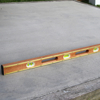 Picture of 48” Professional Mahogany Flat Brass Level (6 Vials)