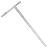Picture of 48" (122cm) Heavy-Duty 3/16" Aluminum T-Square (Metric)
