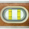 Picture of 24" Professional Stainless Steel Bound Mahogany Level (6 Vials)