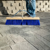 Picture of 24" Blue Poly Floor Broom Head with Bracket