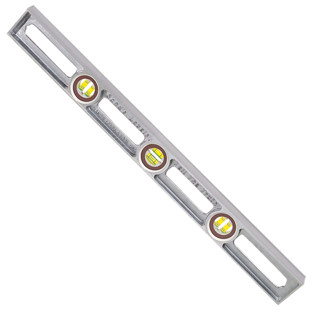 Picture of 24” Professional Cast Aluminum Level (6 Vials)