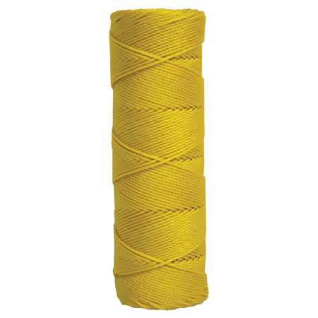 Picture of Yellow Twisted Nylon Line - 500' Tube