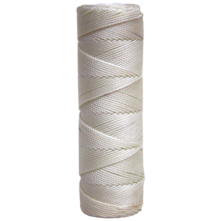 Picture of White Twisted Nylon Mason's Line - 500' Tube
